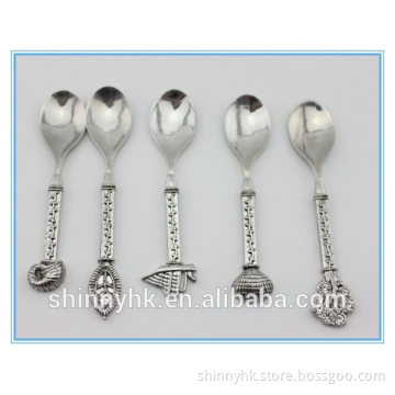 Whosale silver stainless steel spoon SCB005